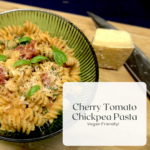 Cherry Tomato Chickpea Pasta